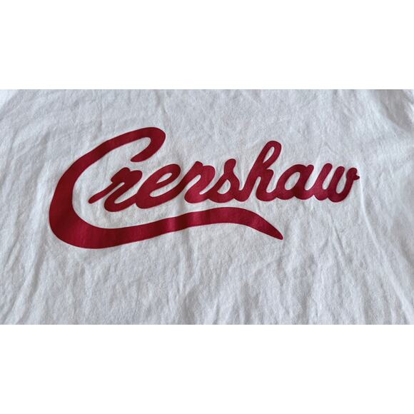 The Marathon Clothing Crenshaw T-Shirt Nipsey Hussle White Red Size XL - Picture 2 of 7